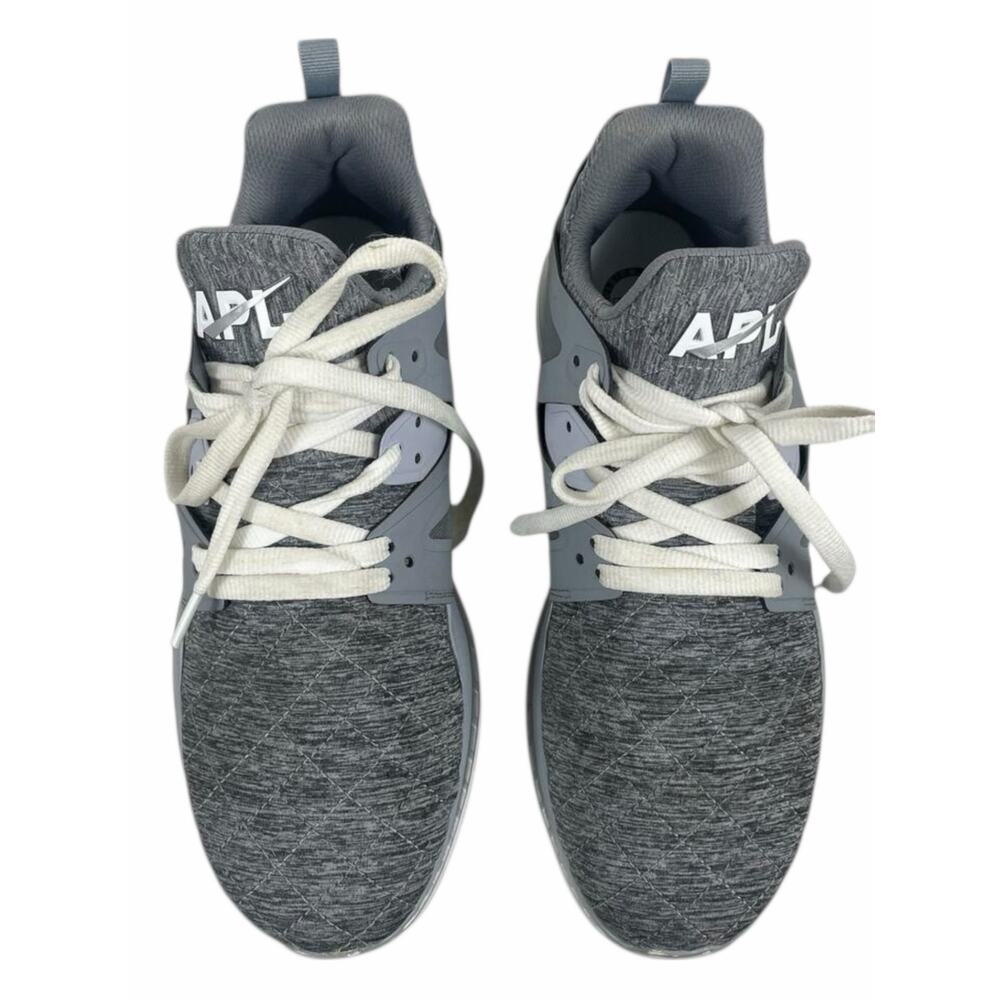 APL Ascend TechLoom Quilted Sneakers Lace Up Gray Size 10.5 - Picture 5 of 12